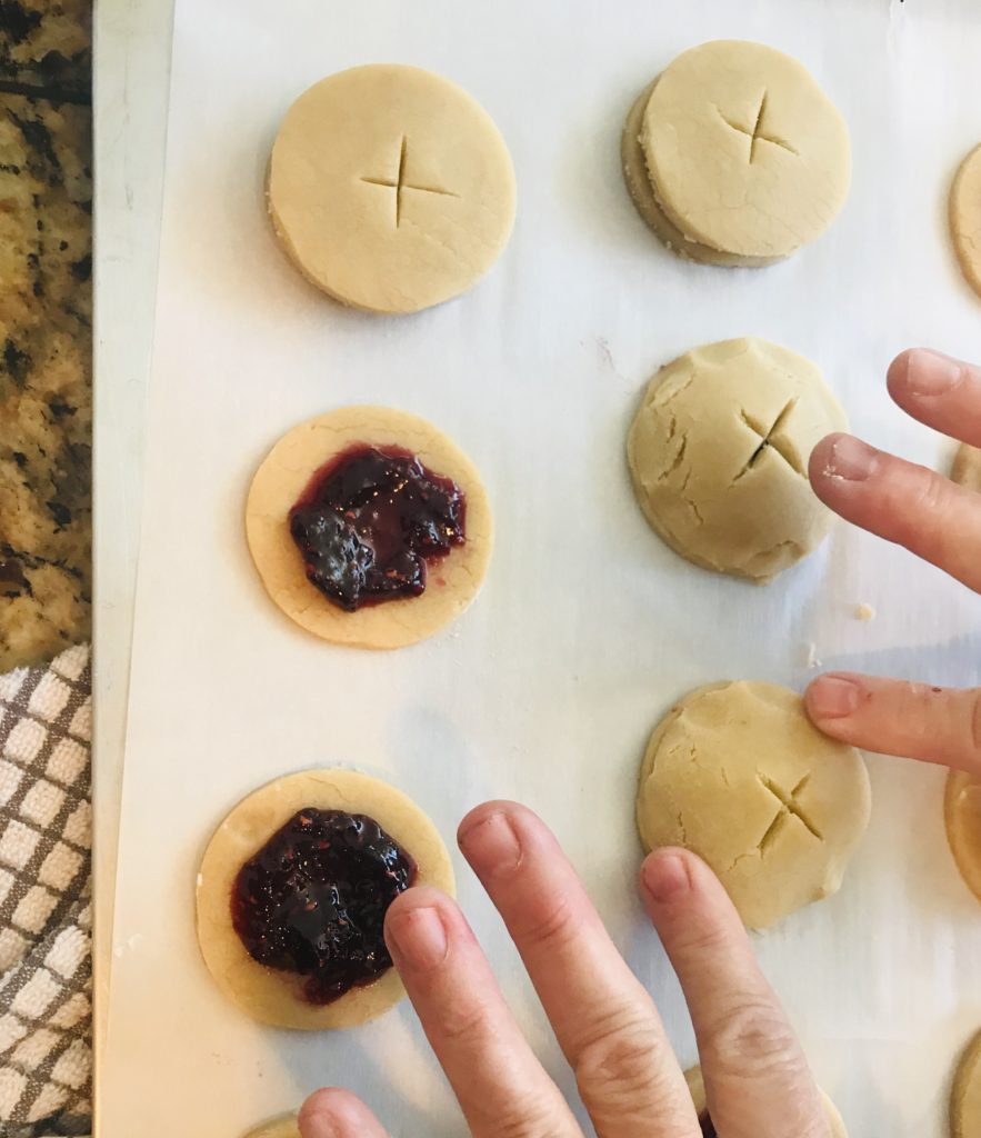 Raspberry Jam Filled Cookies Most Delicious Life Sharing