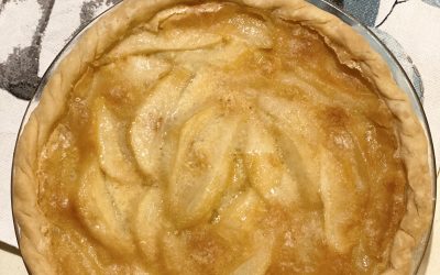 Pear Custard Pie