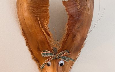 Palm Frond Reindeer