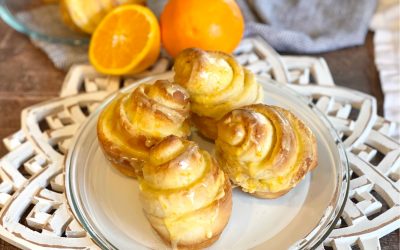 Orange Swirls