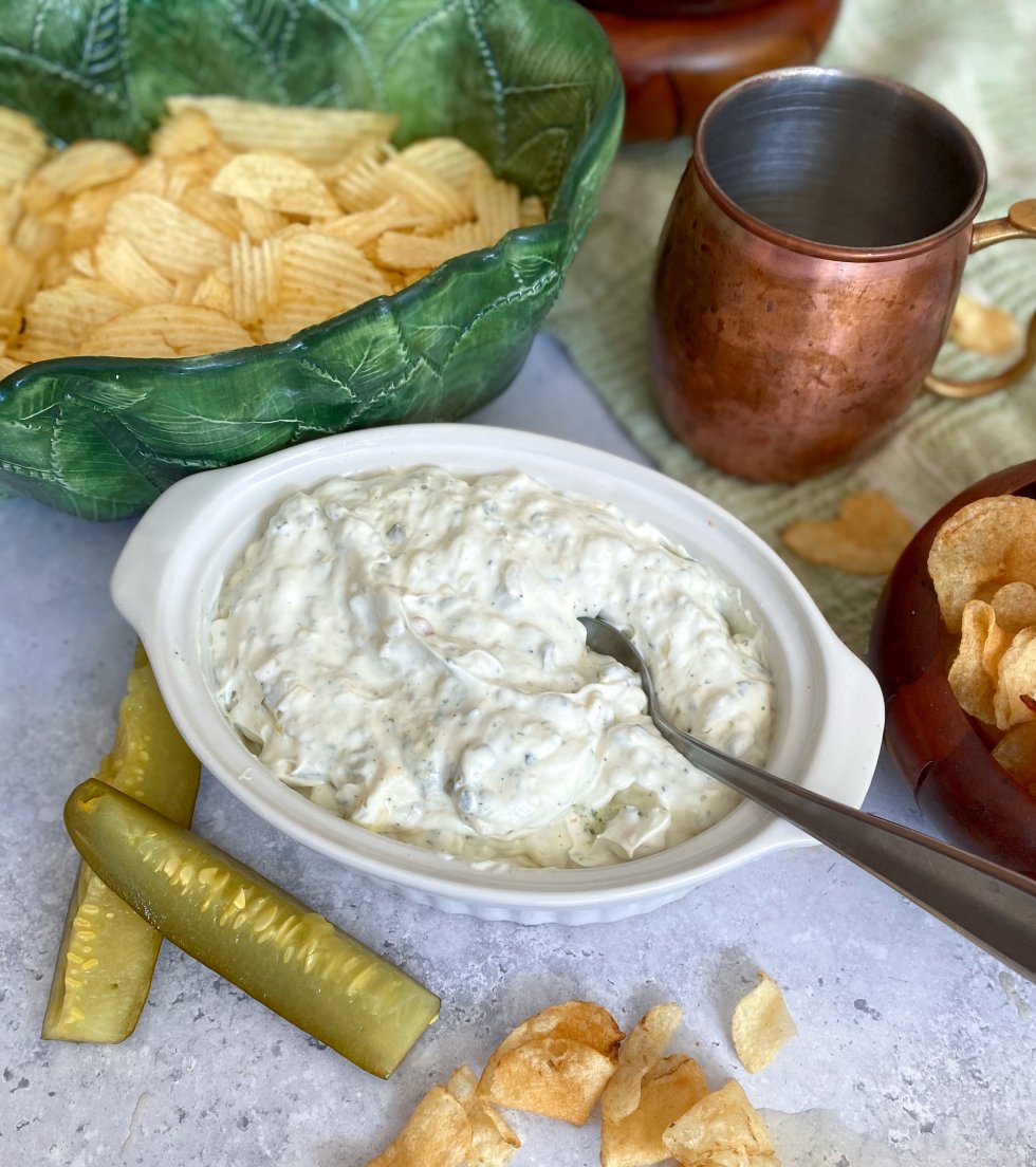 Dill Pickle Chip Dip Most Delicious Life Sharing Generations of
