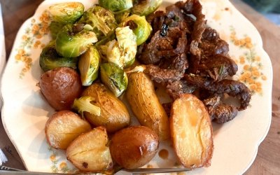 Steak and Potato Sheet Pan Dinner