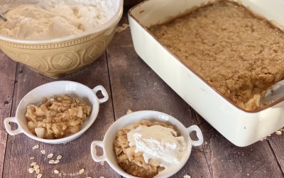 Pear Cardamom Crisp