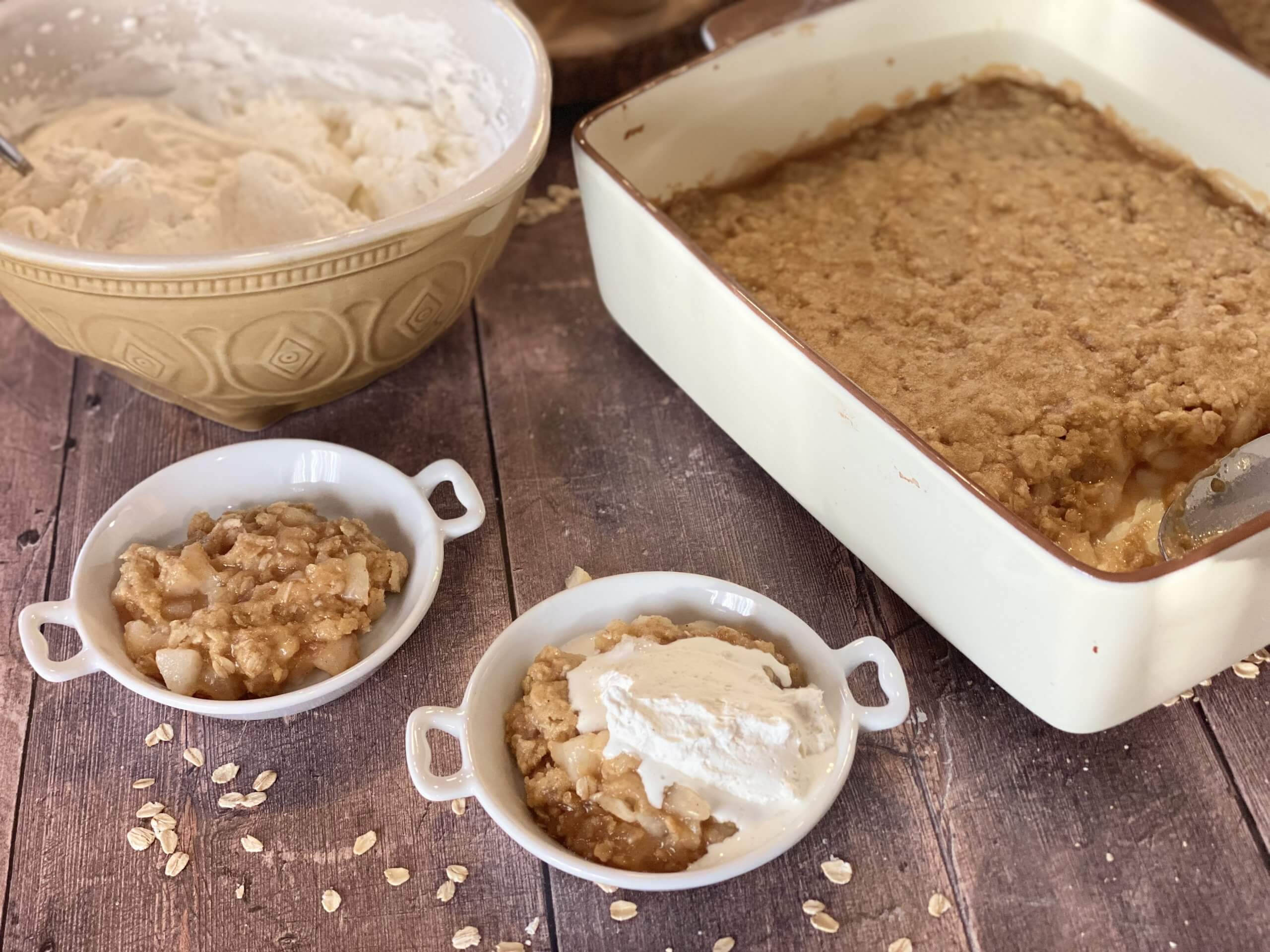 Pear Cardamom Crisp Most Delicious Life Sharing Generations of