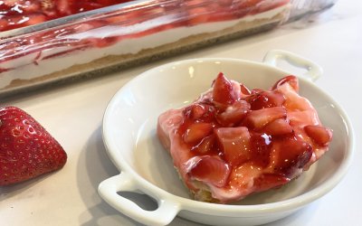 Strawberries & Cream Bars