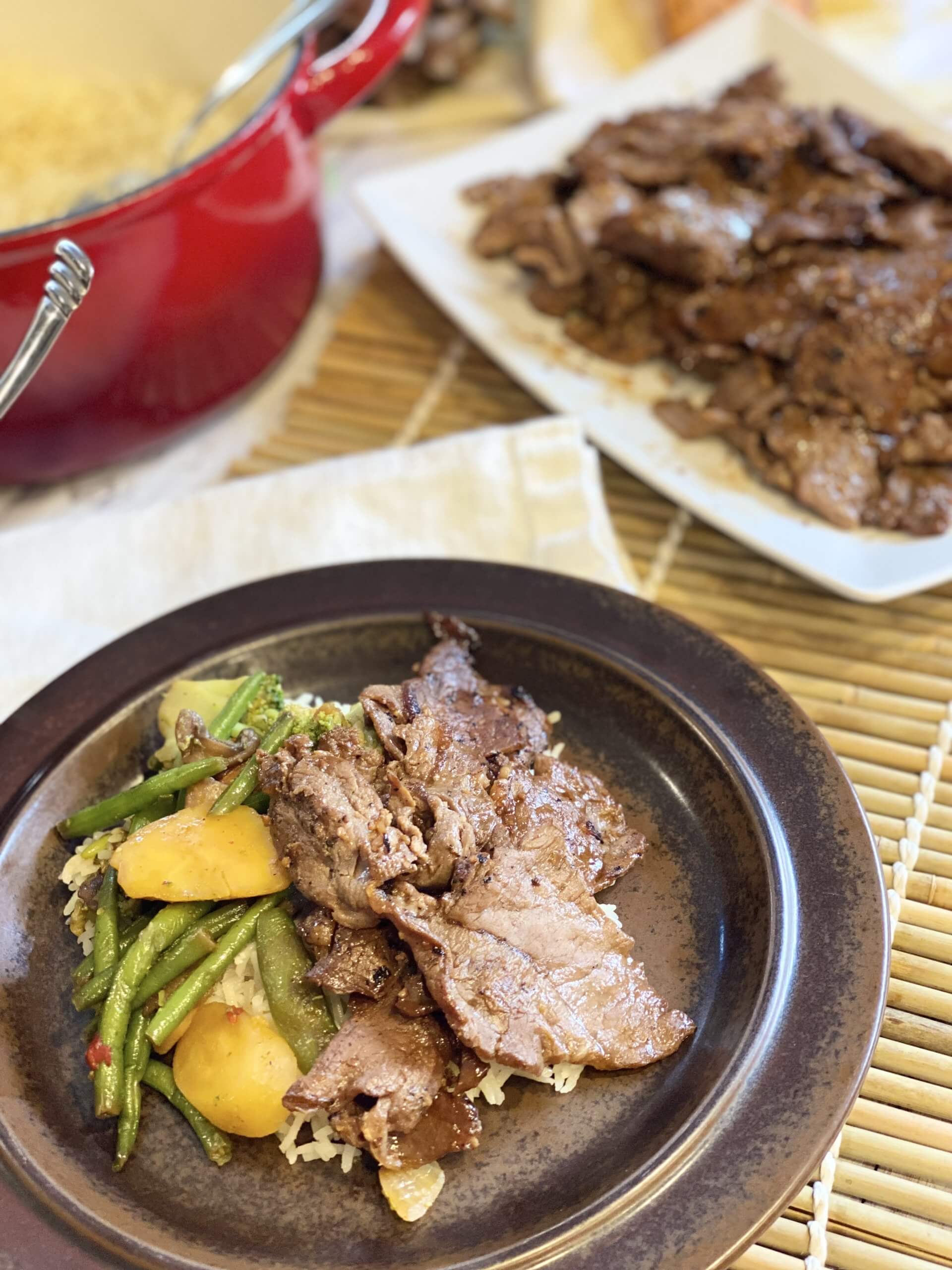 Teriyaki Steak Most Delicious Life Sharing Generations of Family and Fun