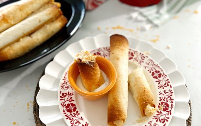 Buffalo Chicken Taquitos
