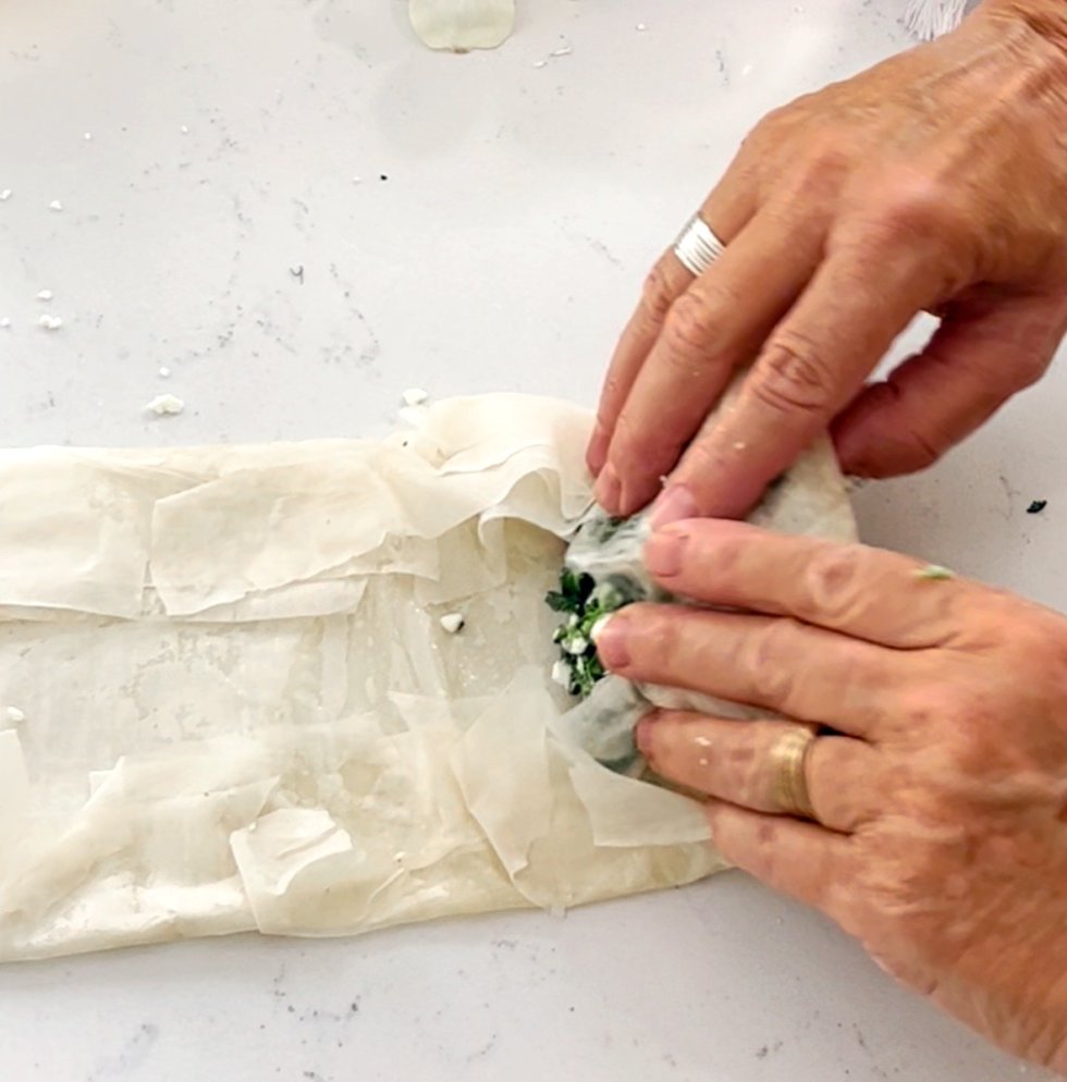 Salmon in Phyllo with Dill Sauce Most Delicious Life Sharing