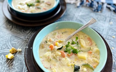 Zucchini Corn Chowder