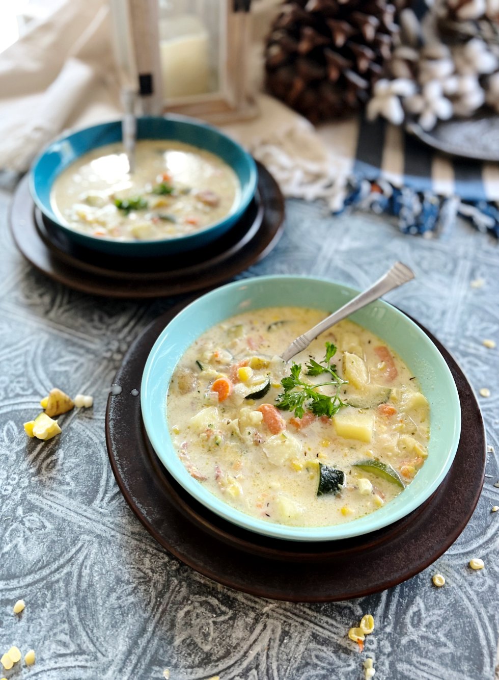 Zucchini Corn Chowder Most Delicious Life Sharing Generations of