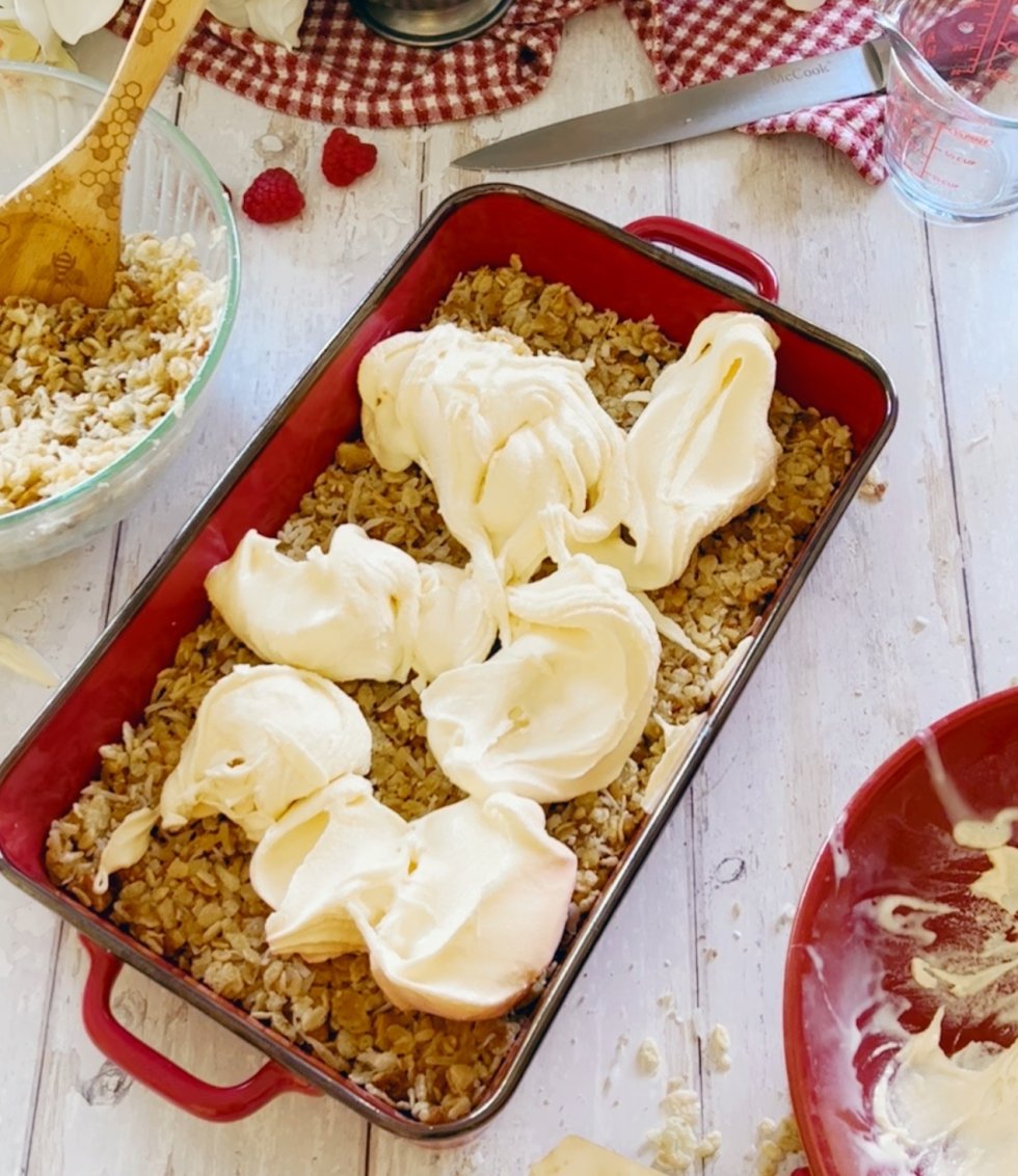 Ice Cream Dessert with Raspberry Sauce Most Delicious Life Sharing Generations of Family and Fun