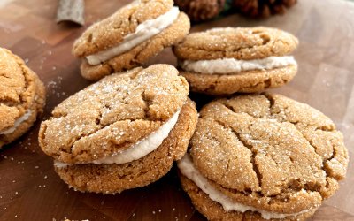 Molasses Cream Sandwich Cookies