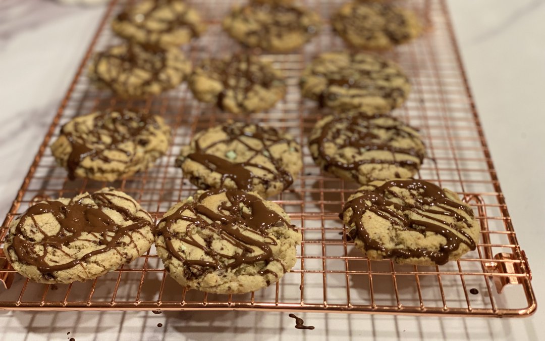 Andes Mint Chip Cookies