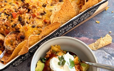 Chicken Nacho Casserole