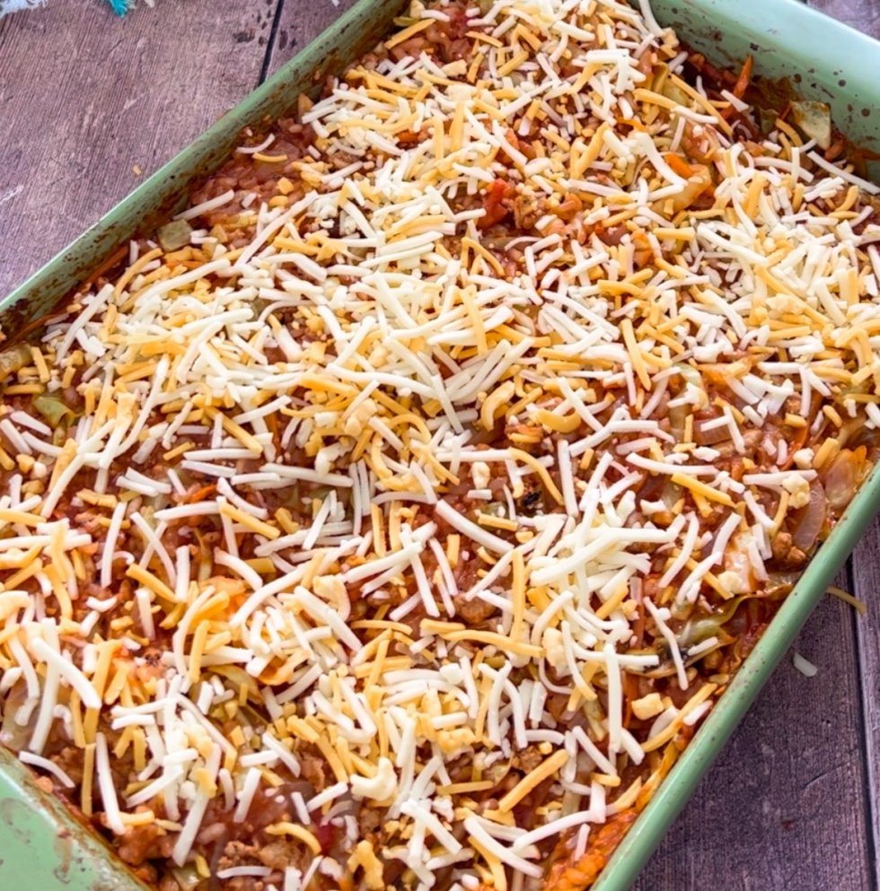 Cabbage and Rice Casserole - Most Delicious Life | Sharing Generations ...