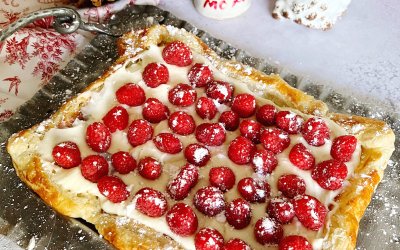Easy Raspberry Tart