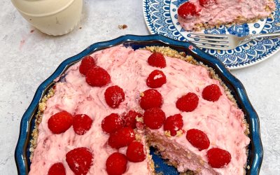 Raspberry Cream Pie