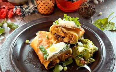 Chicken Chimichangas