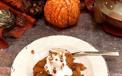 Crockpot Gingerbread Pudding Cake