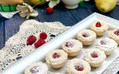 Raspberry Lemon Tassies