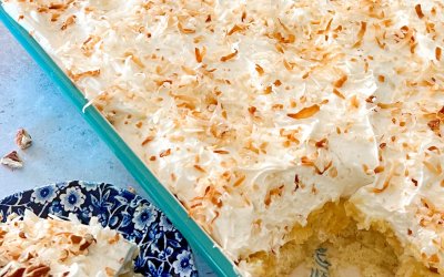 Hawaiian Pineapple Poke Cake