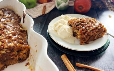Apple Caramel Pecan Cake