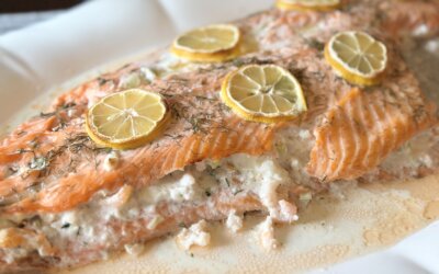 Shrimp Stuffed Salmon