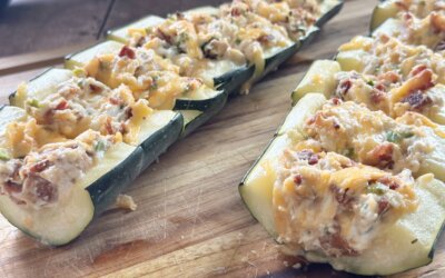 Zucchini Popper Boats