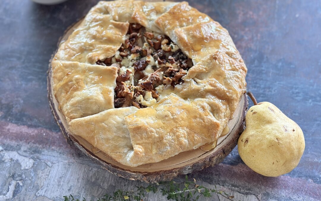 Pear & Goat Cheese Galette